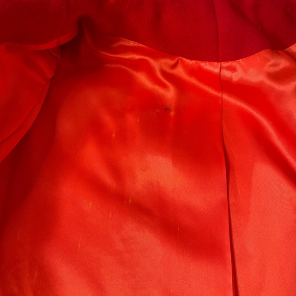 1960s Arnold‎ Constable Red Overcoat - Picture 9 of 9